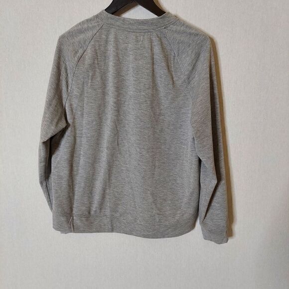 Rae Dunn Be Mine Gray long sleeve  Valentines Sweatshirt pullover - Picture 4 of 10